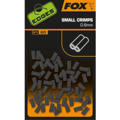 Imagen de Fox Edges Crimp Sleeves Small 0,6mm (60 piezas) Material pequeño de pesca