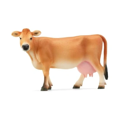 Imagen de Schleich 13967 Vaca Jersey, a partir de 3 años, FARM WORLD figura, 4 x 14 8 cm