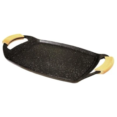 Imagen de Baumalu 384131 Plancha aluminio forjado 48.5 x 28.5 3.7 cm
