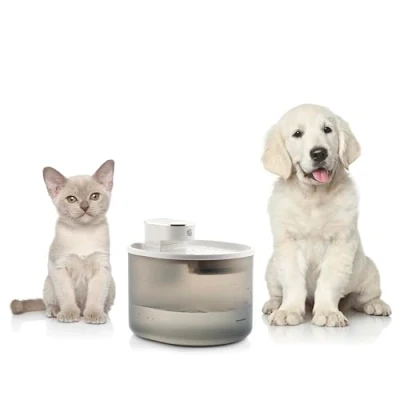 Imagen de InnovaGoods® Fuente para Gatos Recargable REFOPET con Sensor de Movimiento y Bateria Recargable, Bebedero Automático, Agua Gatos, Capacidad 3L.