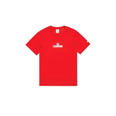 Imagen de Champion Graphic Backprint Camiseta estampada, Hombre, Talla: Medium, Red