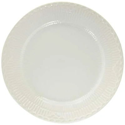 Imagen de Royal Copenhagen White Fluted 1017293 Plato (porcelana, 19 cm), color blanco