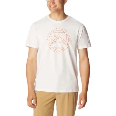 Imagen de Columbia Rapid Ridge Camiseta, White Boundless Graphic, Extra Small para Hombre