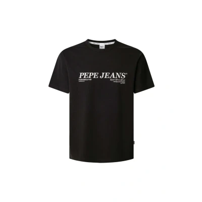 Imagen de Pepe Jeans Dylan Camiseta estampada, Hombre, Talla: XL, Black