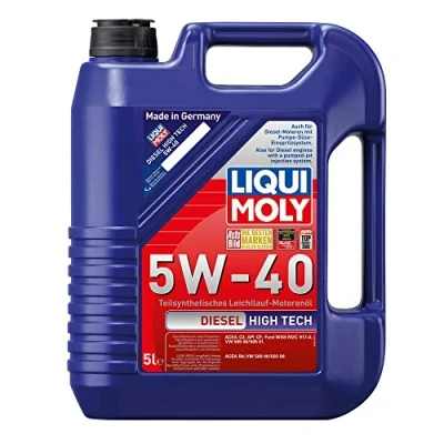 Imagen de Liqui Moly Diesel High Tech 5W 40 5L Aceite de motor 1332 VOLKSWAGEN: Passat B5 GP Berlina, B6 Golf 4, SEAT: Leon I Hatchback
