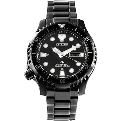 Imagen de Citizen Reloj Analógico para Hombres de Automático con Correa en Acero Inoxidable NY0145 86EE