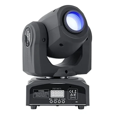 Imagen de ZKYMZL Gobo Rainbow DJ Lights 8 Colors 9/11 Channels LED Strobe DMX512 Control para discoteca, KTV, Club Party