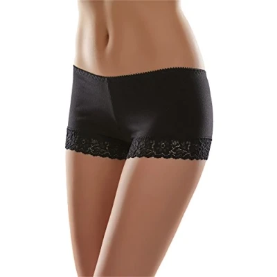 Imagen de Merry Style Bóxer Bragas de Encaje Shorty Sexy Ropa Interior Mujer MSGAB55 (Negro, 38 (Talla del Productor: M))