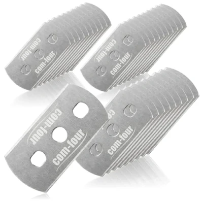 Imagen de COM FOUR® 30 piezas de cuchillas limpieza raspador repuesto, accesorios utensilios, aptas para hornos y estufas (30 repuesto)