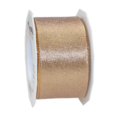 Imagen de Präsent C.E. Pattberg Wien Oro, 22 Yardas Malla metálica para Envolver, 6 cm de Ancho, Accesorios decoración y Manualidades, Cinta Regalos, Cada ocasión, Dorado, 60mm 25m, 20