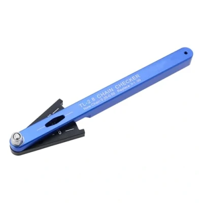 Imagen de ECSiNG 1 comprobador indicador de desgaste cadena bicicleta aleación aluminio compatible con Shimano SRAM KMC Campagnolo