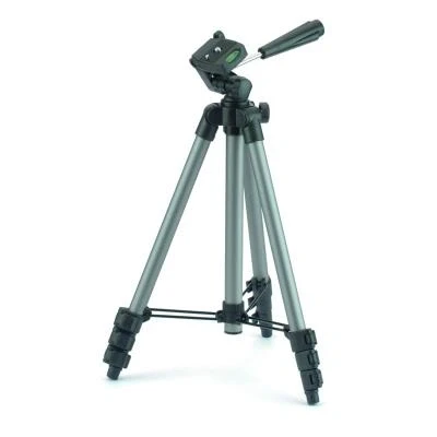Imagen de CULLMANN 52100 Trípode Alpha 1000 (altura de la extensión 106 cm, con cabeza 3 vías, carga máxima 1 kg, tamano del paqeute 37cm, peso 480 g), plata