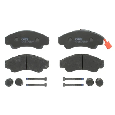 Imagen de TRW COTEC GDB1518 Juego de pastillas freno con contacto avisador desgaste tornillos pinza accesorios FIAT: Ducato III Furgón
