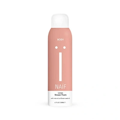 Imagen de Naïf Lino Espuma de Ducha Nutritiva 200 ml