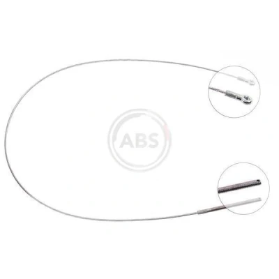 Imagen de A.B.S. K11165 Cable de Freno Mano 1130 Tambor MERCEDES BENZ: T1 Camión plataforma/Chasis