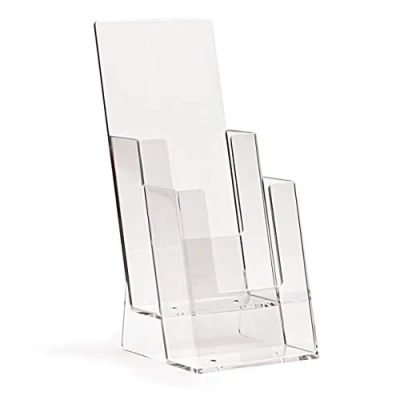 Imagen de Taymar 2C110 Soporte para folletos (2 compartimentos, longitud DIN (DL)