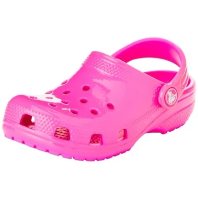 Imagen de Crocs Classic Clog K, Zuecos Unisex niños, Neon Highlighter Pink Crush, 37/38 EU