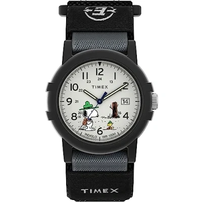 Imagen de Timex Reloj Analógico para Hombres de Cuarzo con Correa en Tela TW4B29100JT