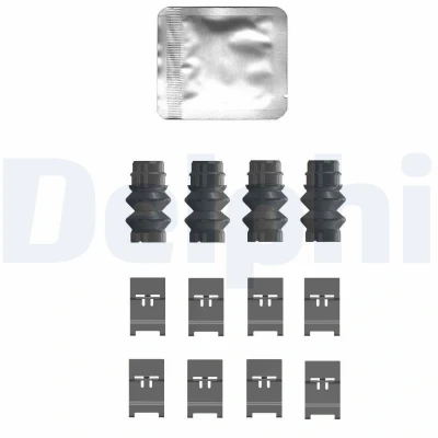 Imagen de DELPHI LX0753 Kit de accesorios, pastillas frenos LAND ROVER: Discovery Sport
