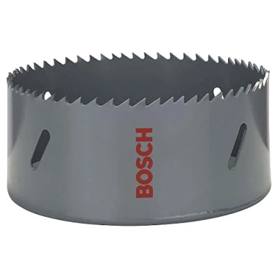 Imagen de Bosch Professional 1x Sierra de corona HSS bimetálica para corte suave (en distintos materiales, Ø 111 mm, accesorios taladro)