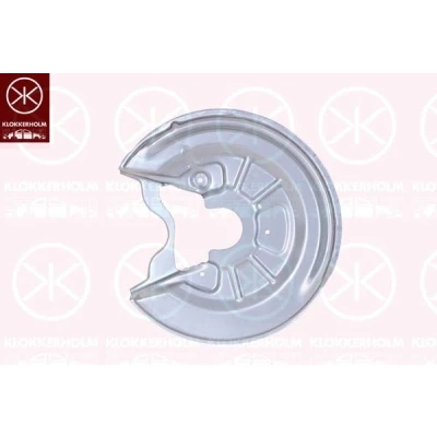 Imagen de BLIC 6508 03 9545875K Chapa Protectora de Disco Freno Eje trasero izquierda VOLKSWAGEN: Golf 5, Touran I, SEAT: Leon II Hatchback