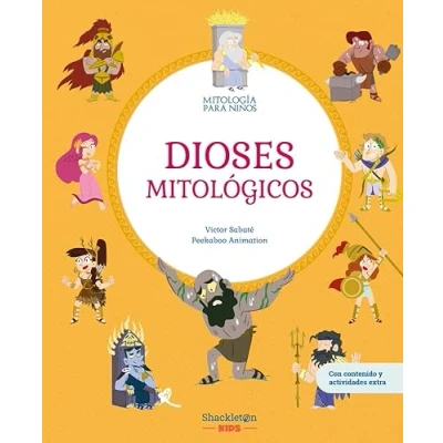 Imagen de Dioses mitológicos: Descubre el maravilloso mundo de la mitología griega, en una colección divertidos libros infantiles.: 7 (MITOLOGIA PARA NIÑOS)