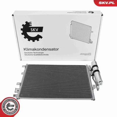 Imagen de ESEN SKV 86SKV366 Condensador sin secador Aluminio 548mm RENAULT: Kangoo I, I Express