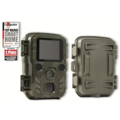 Imagen de Technaxx Germany Nature Wild Camera Batería Full HD CAM Indoor Outdoor Sensor de Movimiento Caza Vida Salvaje para Vigilancia TX 117