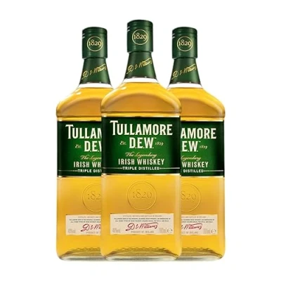 Imagen de Whisky Blended Tullamore Dew 70 cl (Caja de 3 Botellas cl)