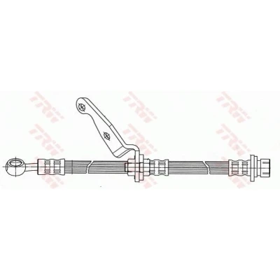 Imagen de TRW PHD507 Latiguillos de Freno 455 M10x1