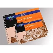 Imagen de PRYSE Cuaderno dibujo a3 acrílico 12 hjs. 400gms. hsac wonder art by 6230052