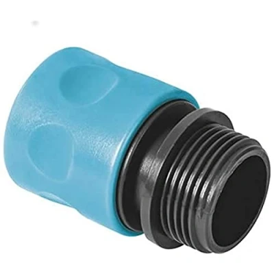 Imagen de Cellfast Racor rápido Ideal™ de 3/4&quot; plástico PC/ABS, 3 Abrazaderas, Uni FIT™, 52 281