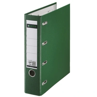 Imagen de Leitz Archivador de capacidad duplicada 1012 55 color verde