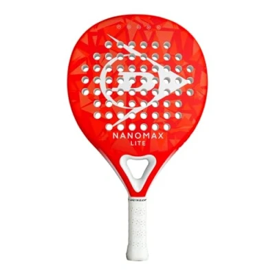 Imagen de Dunlop Nanomax LITE Unisex Raqueta de pádel, Talla: One Size, Orange/light orange/white