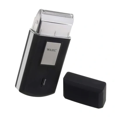 Imagen de Wahl Mobile Shaver Afeitadora Eléctrica sin Cable con Funda de Viaje Para Cabeza y Barba