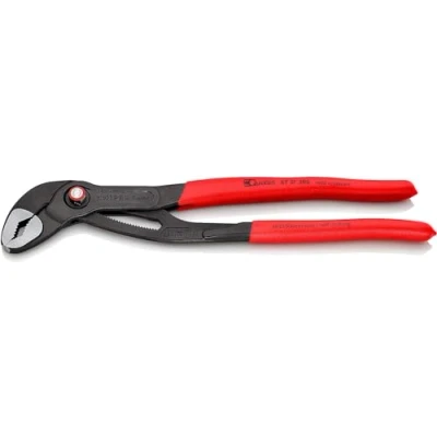 Imagen de Knipex Cobra® QuickSet Tenaza para bombas de agua gris atramentado, recubiertos plástico antideslizante 300 mm 87 21