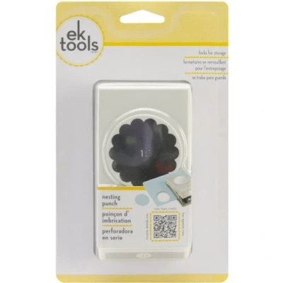 Imagen de EK Tools 54 31009 Troquel Círculo Festoneado, Plástico y Metal, Gris, 3.58x12.01x19.46 cm