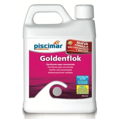 Imagen de PISCIMAR GOLDENFLOK 0,5 kg clarificador floculante específico para piscinas y spas