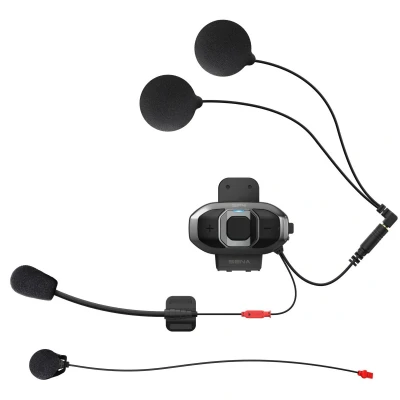 Imagen de Sena SF4 02 serie SF Sistema de comunicación Bluetooth para motocicleta con altavoces dobles, intercomunicador 4 vías