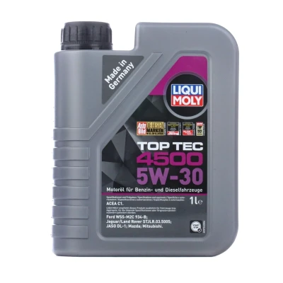 Imagen de Liqui Moly Top Tec 4500 5W 30 1L Aceite de motor 2317 LAND ROVER: Range Rover Evoque, 3, Freelander 2 SUV, MITSUBISHI: PAJERO 4
