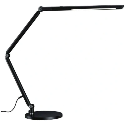 Imagen de Paulmann 78912 luminaria de escritorio LED FlexBar WhiteSwitch TunableWhite incl. lámparas auxiliares 1x10,6W, reg., negro, sobremesa 3000K