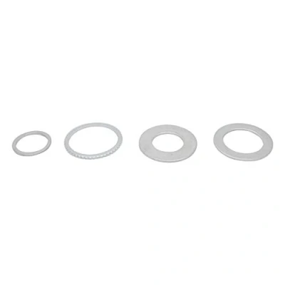 Imagen de Be Tool Anillo reductor para hojas de sierra circular, arandelas buje diámetro interior hoja sierra, espaciadores 3 unidades, plateado