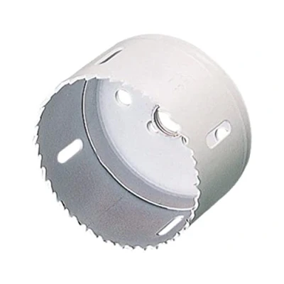 Imagen de wolfcraft Sierra de corona BiM I 3493000 Para metales, plásticos, madera y materiales obra en seco, rosca 5/8“, profundidad corte 40 mm