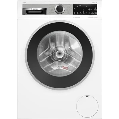 Imagen de Bosch Lavadora Secadora, 10,5/6 kg, Serie 6, Dosificación Automática, Silenciosa, AutoDry, Blanco, WNG244A0ES