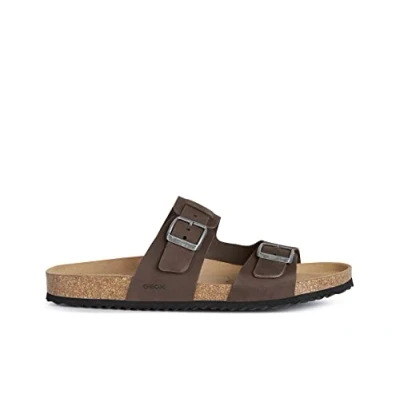 Imagen de Geox Ghita Sandalias planas, Hombre, Talla: 43, Dark coffee Zapatos
