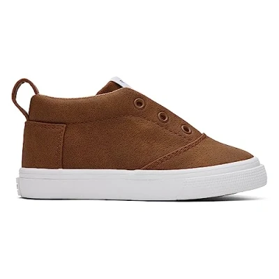 Imagen de TOMS Fenix Mid, Zapatillas Niños, Toffee Microsuede, 24.5 EU