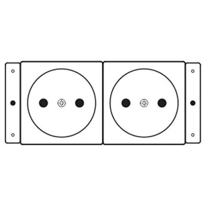 Imagen de Kramer Electronics Ts 2de Tomas De Corriente