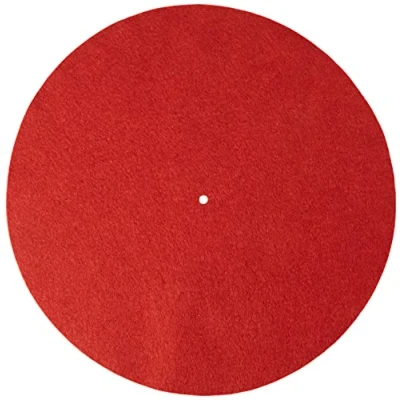 Imagen de Pro Ject Felt Mat estándar (300 mm), Color Rojo Oscuro
