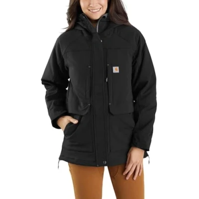 Imagen de Carhartt Super Dux Relaxed Fit Aislado Tradicional Coat, Negro, S para Mujer