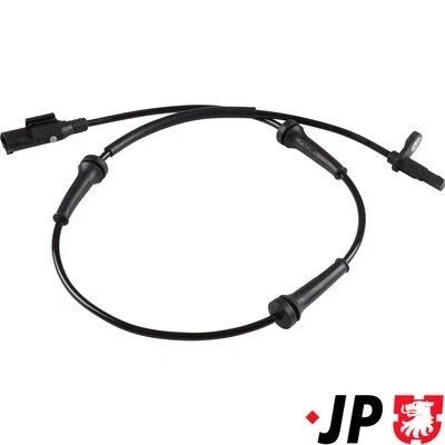 Imagen de JP GROUP 3397103000 Sensor de ABS Eje trasero izquierda, trasero, derecha activo 706 negro FIAT: 500 Hatchback